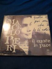 MARCELLO PIERI - IL CUORE IN PACE. CD SINGOLO PROMO 1 TRACK