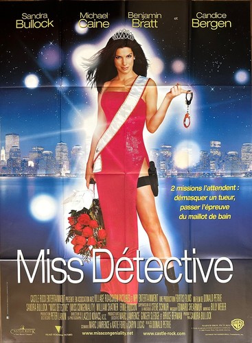 Affiche cinéma miss - cinéma, detective
