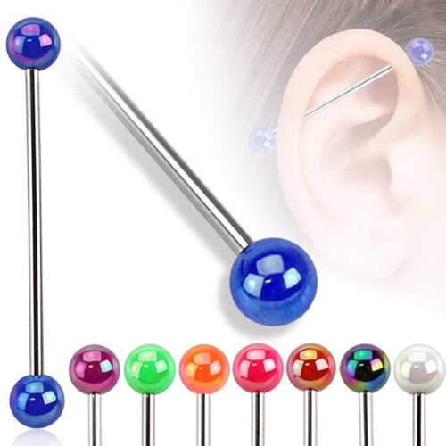 Barra per ponteggi piercing