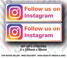 Seguici su Instagram - Adesivi