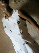 Vintage Chic Vestito Pique di