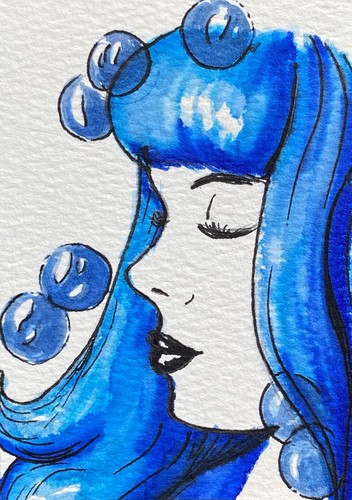 Aceo 100 dipinto - a, mano