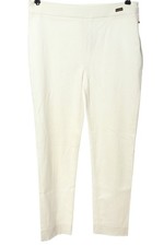 SONIA FORTUNA Pantalone jersey Donna Pantalone Taglia IT 40 bianco sporco