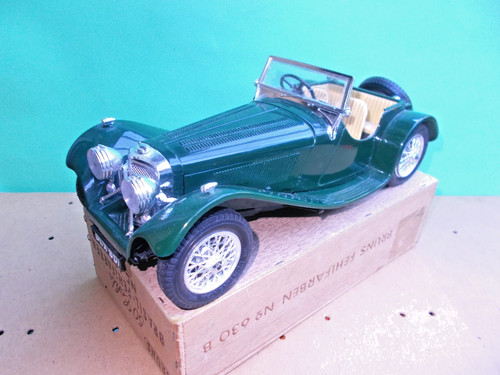 Burago jaguar ss - burago, 1/18:"jaguar