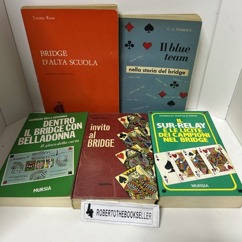 Lotto libri bridge mursia - libri,