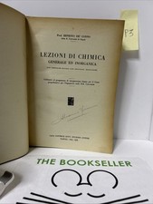 LEZIONI DI CHIMICA GENERALE E