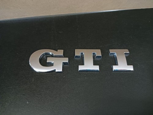 Used golf gti rear emblem - rear,