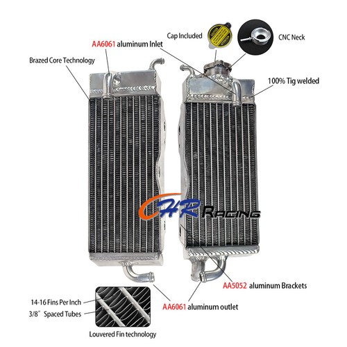 Aluminum radiator for - radiator,