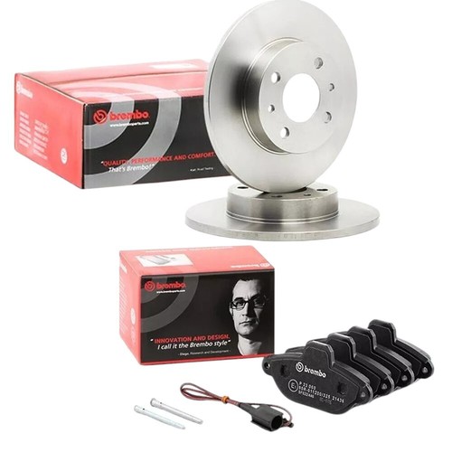 Kit freni anteriori dischi - freni,