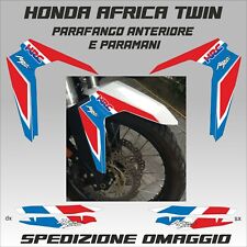 HONDA 1100 AFRICA TWIN ADESIVI paramani e laterali parafango in  kristal hrc