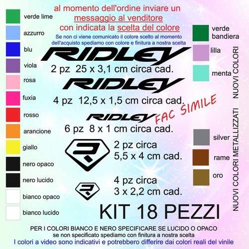 Kit adesivi prespaziati - kit, 18