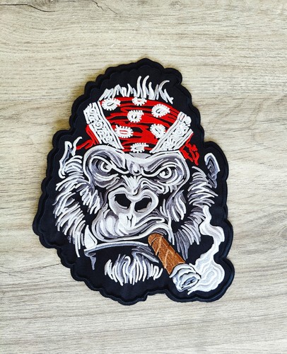 Big patch dorsal skull - patch, gorilla