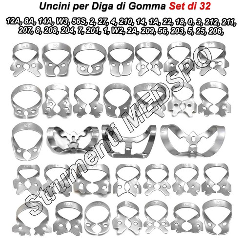 Uncini diga gomma molari - uncini,