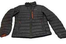 Cappotto giacca Quechua Decathlon donna piccolo nero imbottito trapuntato full zip tasca