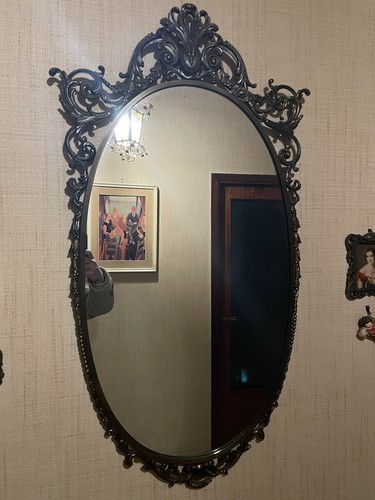 Specchio antico grande vintage - specchio,