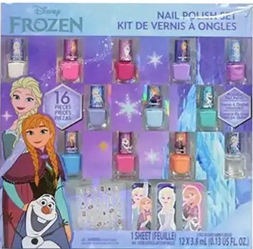 Set pezzi smalti frozen - set,
