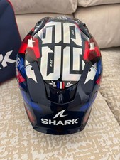 Casco Shark Aeron GP FIM Racing Firstlap Carbon / Blue / Red
