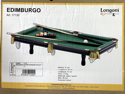 Mini biliardo legno - mini,