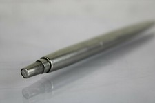 Vecchia PENNA A SFERA PARKER Scatto Vintage D'epoca Da Collezione ACCIAIO Design