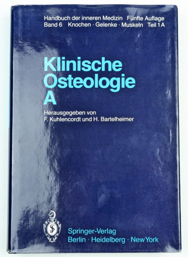 Buch klinische osteologie - klinische,