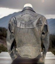 Harley Davidson giacca pelle
