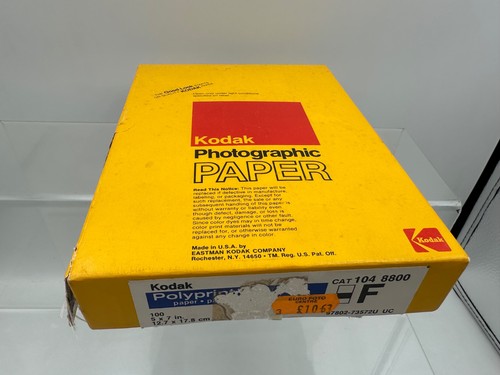 Carta fotografica vintage