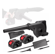 SOFFIATORE A DOPPIA BATTERIA 48V BRICOLAGE VELOCITÀ ARIA REGOLABILE CON SACCA