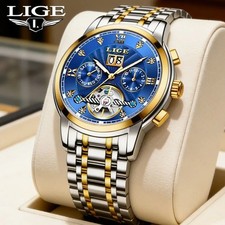 LIGE Luxury Automatic Watch