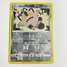 Galarian Meowth 084/159 Carta
