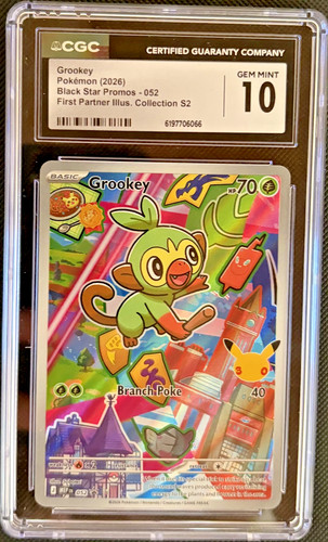 Cgc grookey 052 primo - cgc,