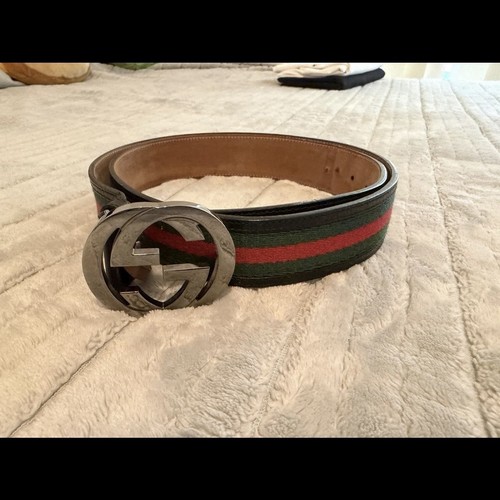 Gucci cintura uomo argento - uomo, gg