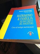 libro Ramon Garcia de haro Carla rossi espagnet matrimonio e famiglia nei...