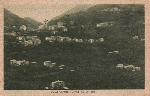 Genova uscio colle caprile - colle,