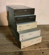 5x CD DVD CDRW DVDRW IDE CD-ROM Drive lotto Retro Vintage Computer IDE LG HL
