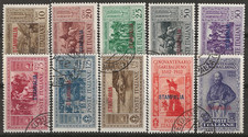 1932 Isole dell'Egeo Stampalia - Serie completa Garibaldi usata