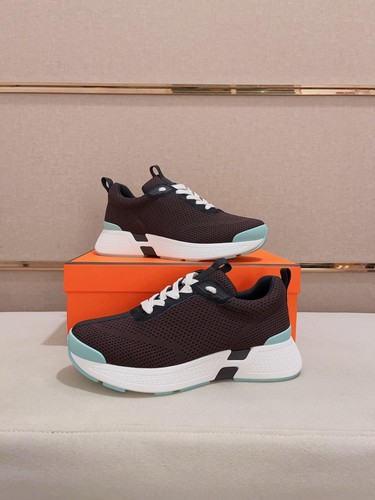 Hermès sneakers uomo marrone - sneakers,