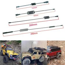 Decorazione antenna in metallo per auto cingolata radiocomandata 1/10 1/18 SCX24 Traxxas TRX4M TRX4 