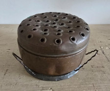 Scaldaletto Scaldino Porta Braciere in Rame del Primo 900