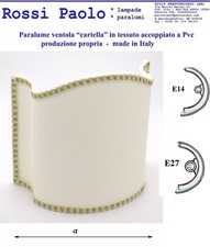 Paralume classico ventola