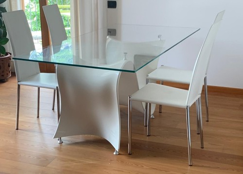 Tavolo tonin wave 4 sedie - tonin,
