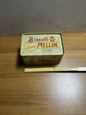 VINTAGE SCATOLA LATTA BISCOTTI