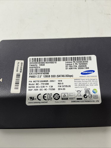Samsung 128gb mz7te128hmgr - samsung, ssd
