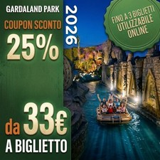 Gardaland Coupon Buono Sconto