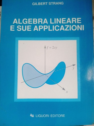 Algebra lineare sue - algebra,