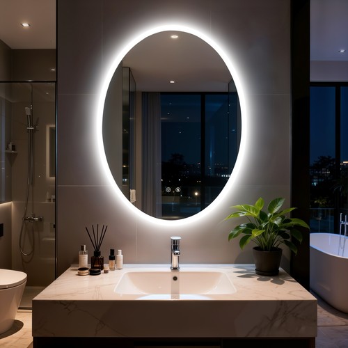 Specchio bagno led - , cm