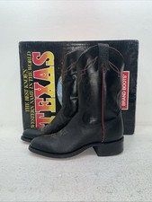 Stivali da cowboy uomo neri
