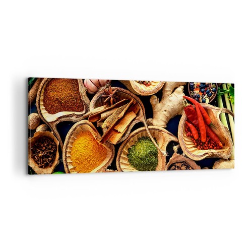 Quadro tela 120x50cm cucina - 120x50cm,