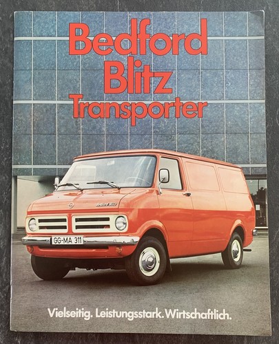 Brochure opel bedford blitz - gm,