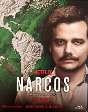 BLU RAY NARCOS Stagione 1 Netflix 3 Dischi Come Nuovo	MX0155
