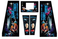 Set decalcomanie ARMADIO flipper Star Trek Next